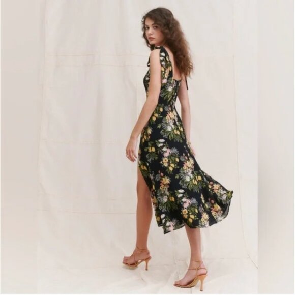 NWT Reformation Sicilia Twilight dress - Picture 6 of 8